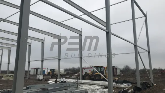 MPconnect Bruty - Montáž ocelové konstrukce a stěnových panelů