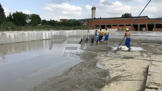 PEM aréna Stará Ľubovňa - Přípravné práce