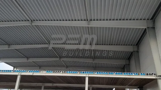 MPconnect Bruty - Montáž střešního trapézového plechu na hale