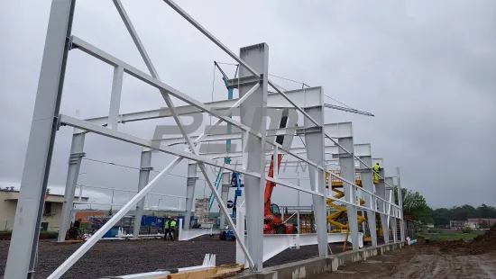 CONTI engineering - Montáž ocelové konstrukce