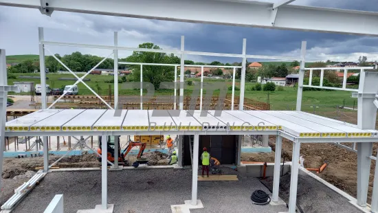 CONTI engineering - Montáž panelů Spiroll