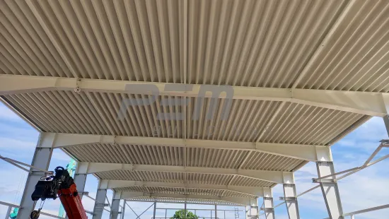 CONTI engineering - Montáž trapézového plechu