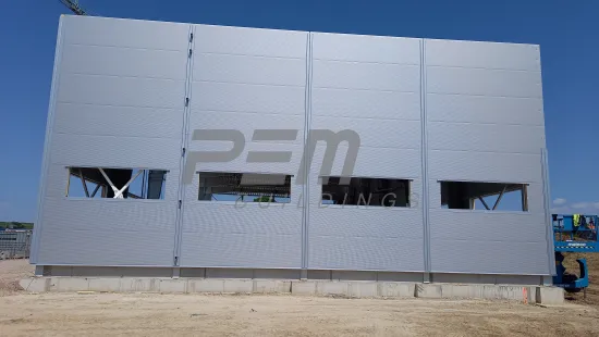 CONTI engineering - Montáž stěnových panelů