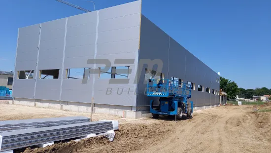 CONTI engineering - Montáž stěnových panelů