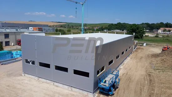 CONTI engineering - Montáž stěnových panelů