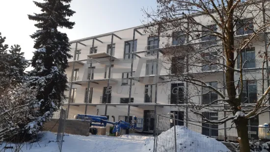 Balkonové konstrukce Čelákovice - Dokončení stavby