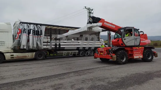 Montáž betonové konstrukce