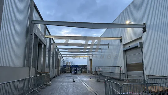 Montáž ocelové konstrukce