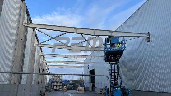 Montáž ocelové konstrukce